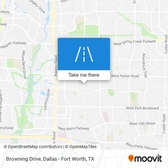 Mapa de Browning Drive