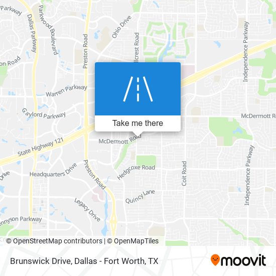 Brunswick Drive map