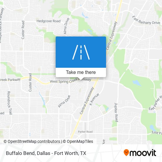 Mapa de Buffalo Bend