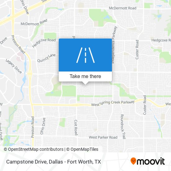Mapa de Campstone Drive