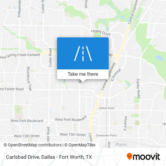 Mapa de Carlsbad Drive