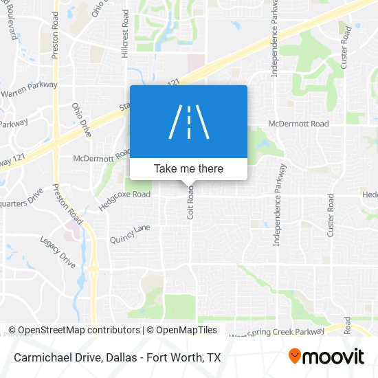 Mapa de Carmichael Drive