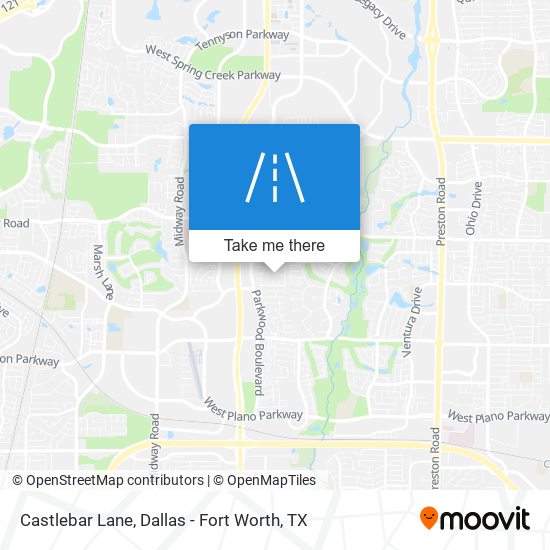 Mapa de Castlebar Lane