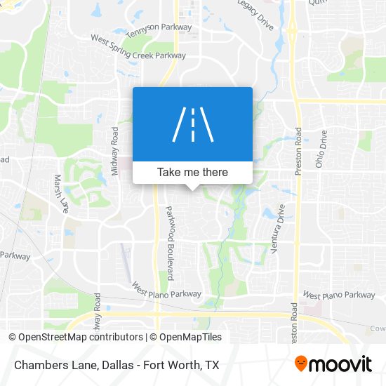 Mapa de Chambers Lane