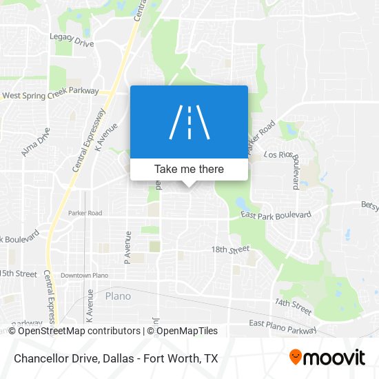 Mapa de Chancellor Drive
