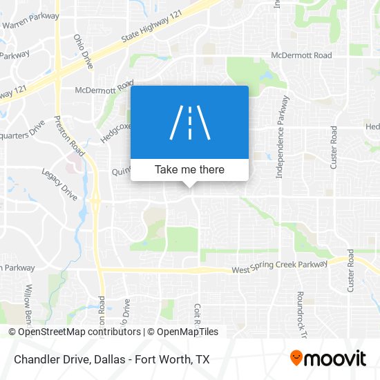 Mapa de Chandler Drive