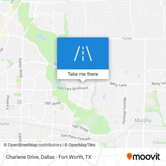 Mapa de Charlene Drive
