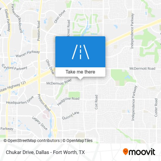 Mapa de Chukar Drive