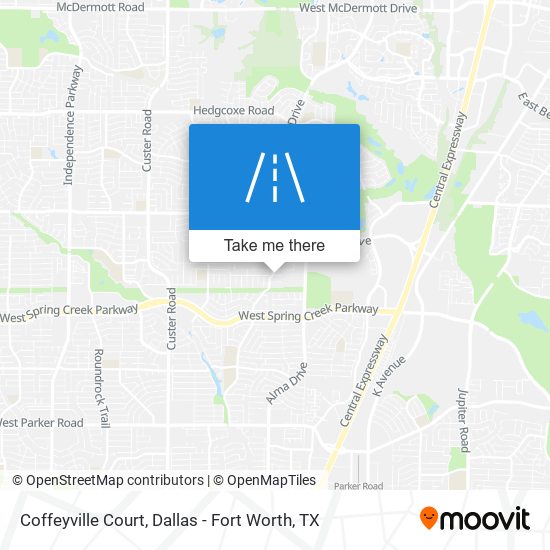 Coffeyville Court map
