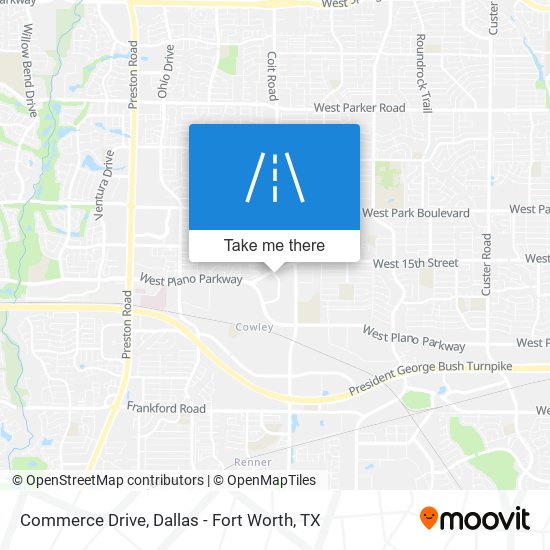 Mapa de Commerce Drive