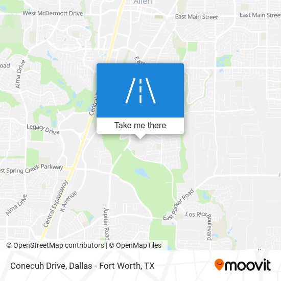 Mapa de Conecuh Drive