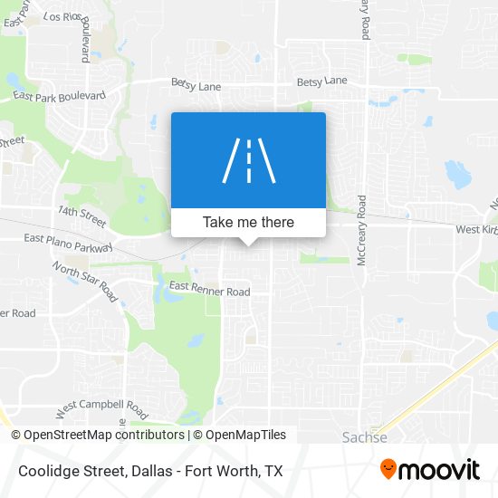 Coolidge Street map