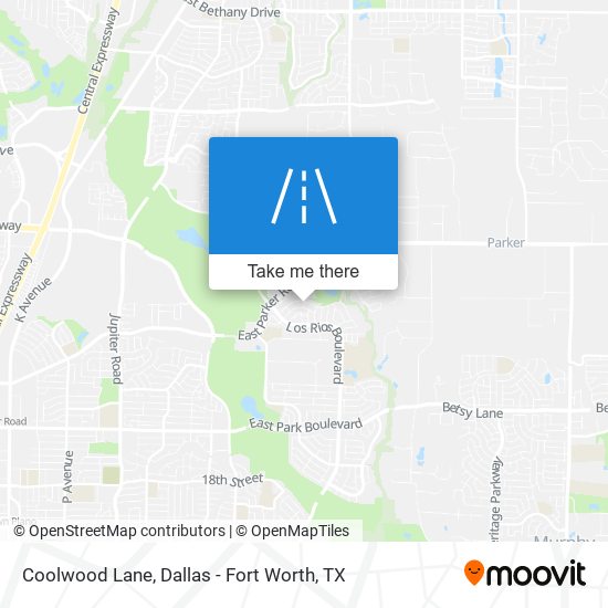 Mapa de Coolwood Lane