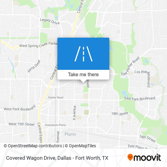 Mapa de Covered Wagon Drive