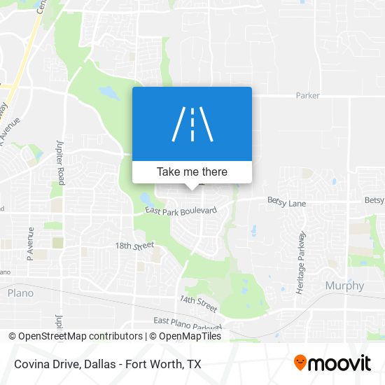 Mapa de Covina Drive