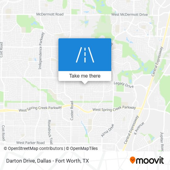 Mapa de Darton Drive