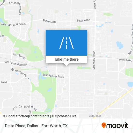 Delta Place map