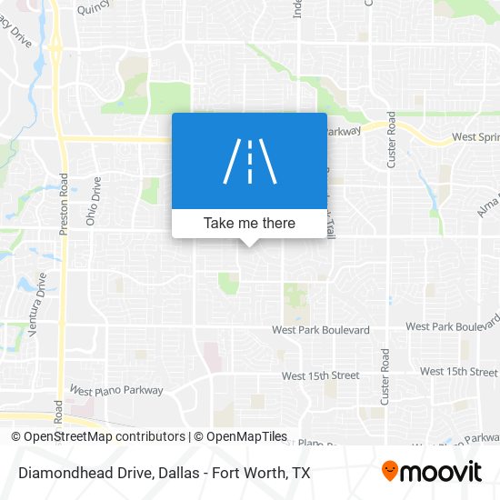 Diamondhead Drive map