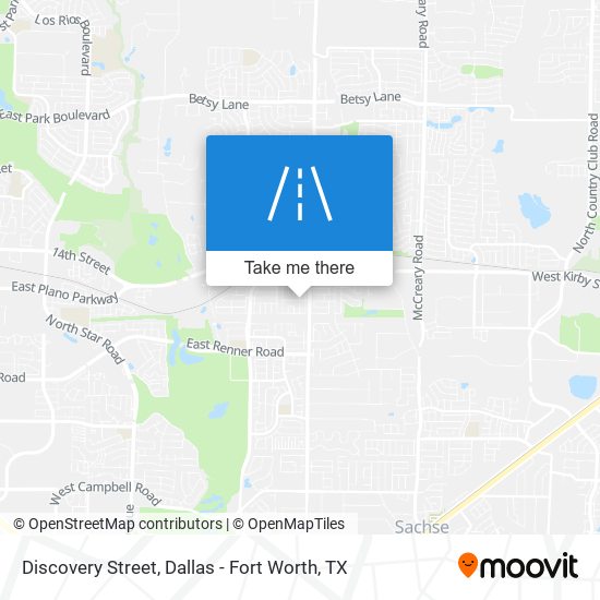 Mapa de Discovery Street