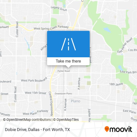 Dobie Drive map