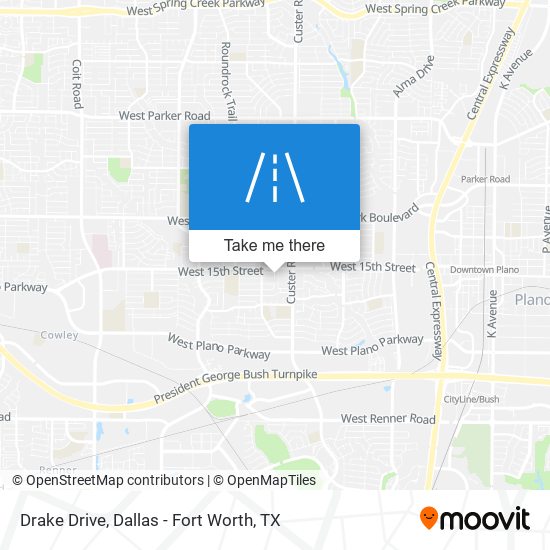 Drake Drive map