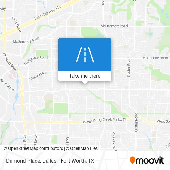 Dumond Place map
