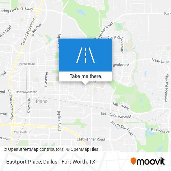 Eastport Place map