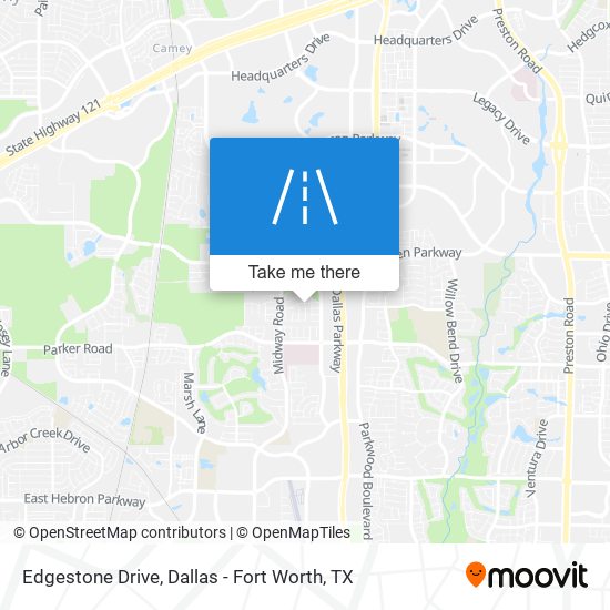 Mapa de Edgestone Drive