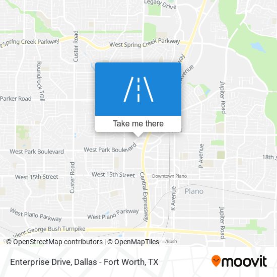 Enterprise Drive map
