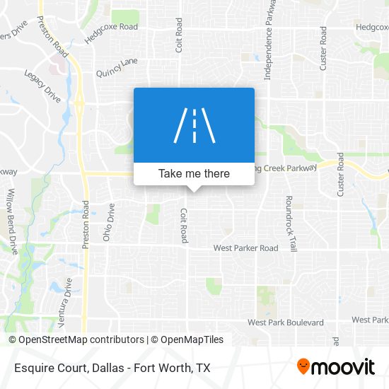 Esquire Court map