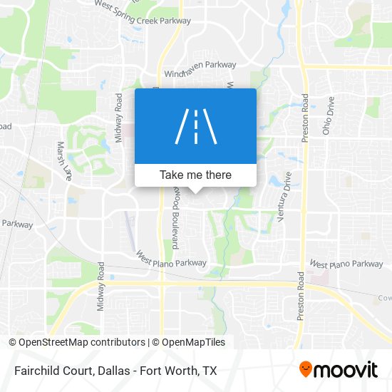 Fairchild Court map