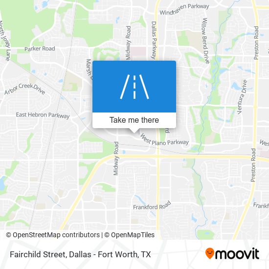 Fairchild Street map