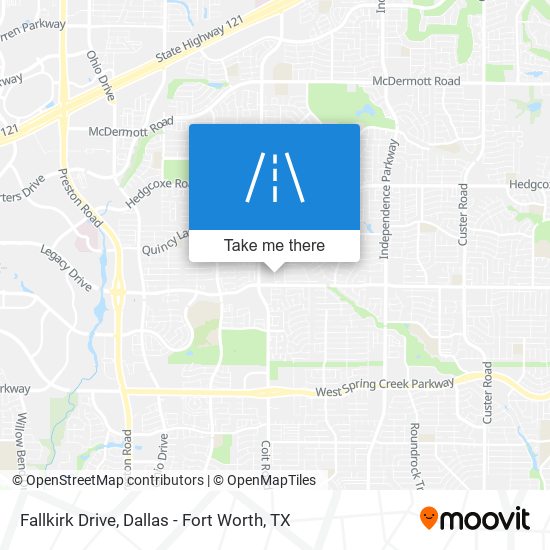 Fallkirk Drive map