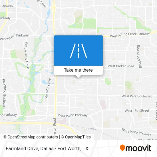 Farmland Drive map