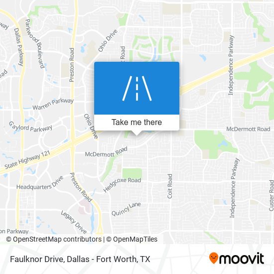 Faulknor Drive map