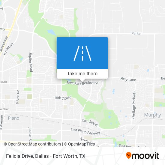 Felicia Drive map