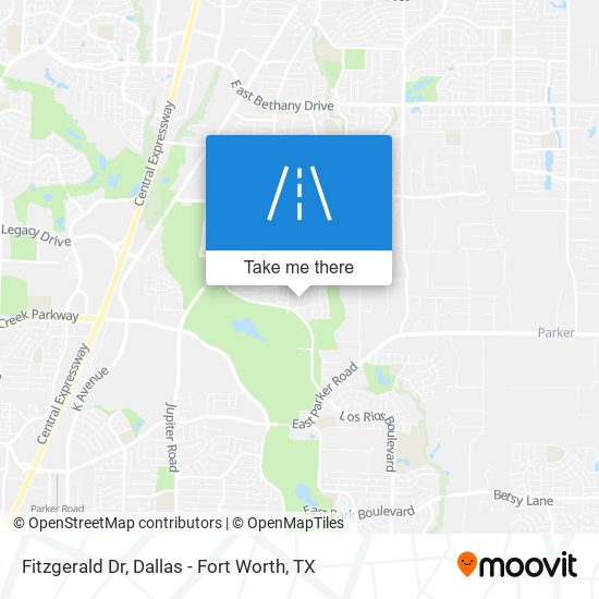 Mapa de Fitzgerald Dr