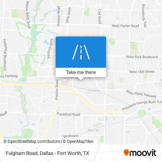 Fulgham Road map
