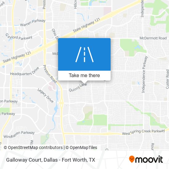 Galloway Court map