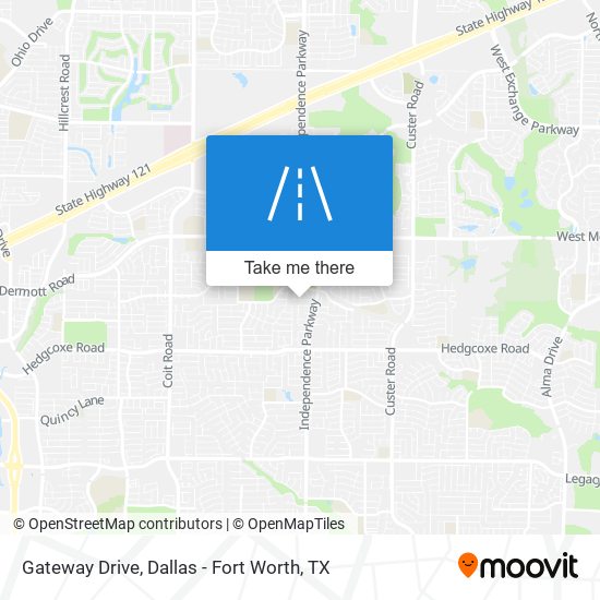 Gateway Drive map