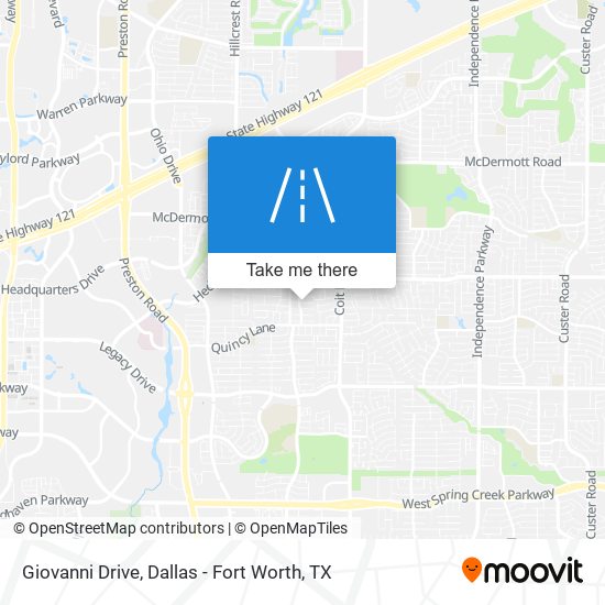 Giovanni Drive map