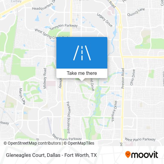 Gleneagles Court map