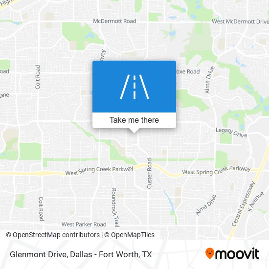 Glenmont Drive map