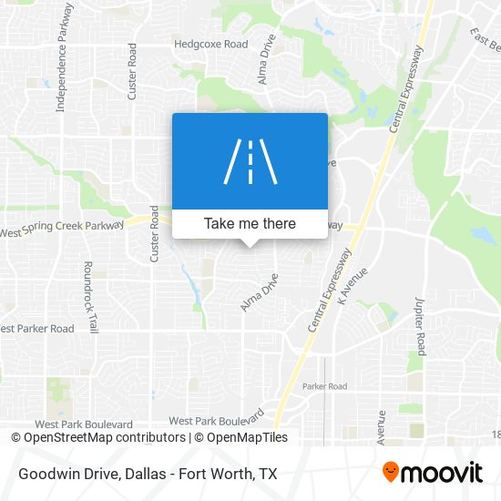 Goodwin Drive map