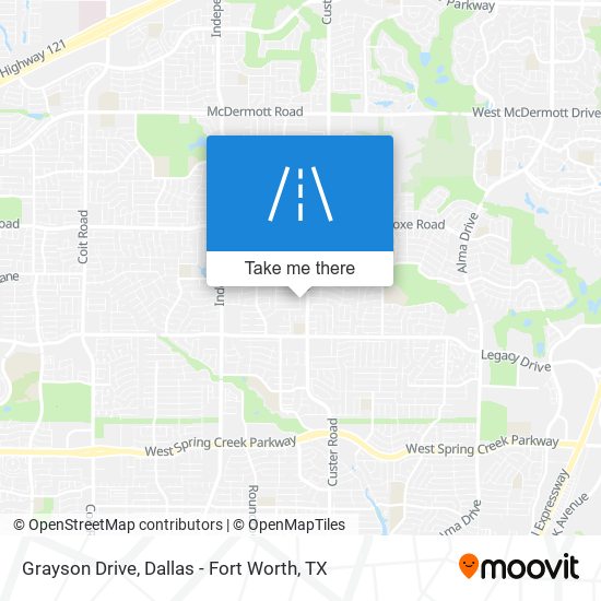 Grayson Drive map