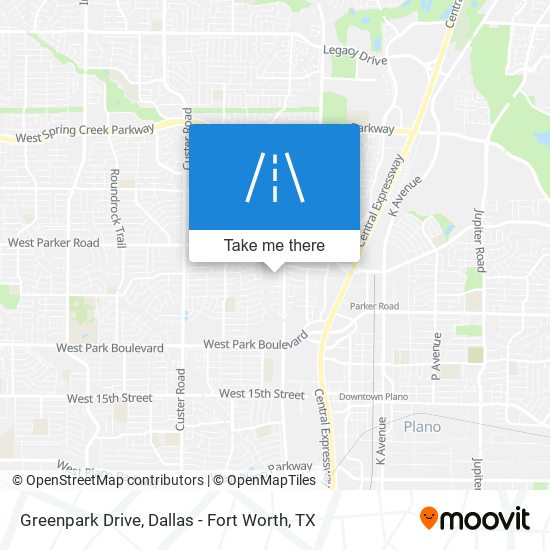 Greenpark Drive map