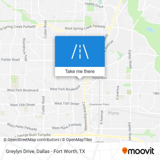 Greylyn Drive map