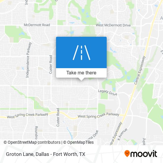 Groton Lane map