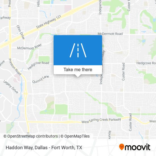 Mapa de Haddon Way