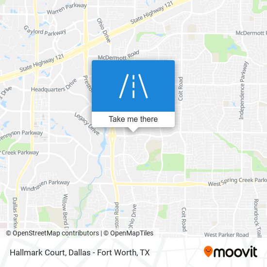 Hallmark Court map